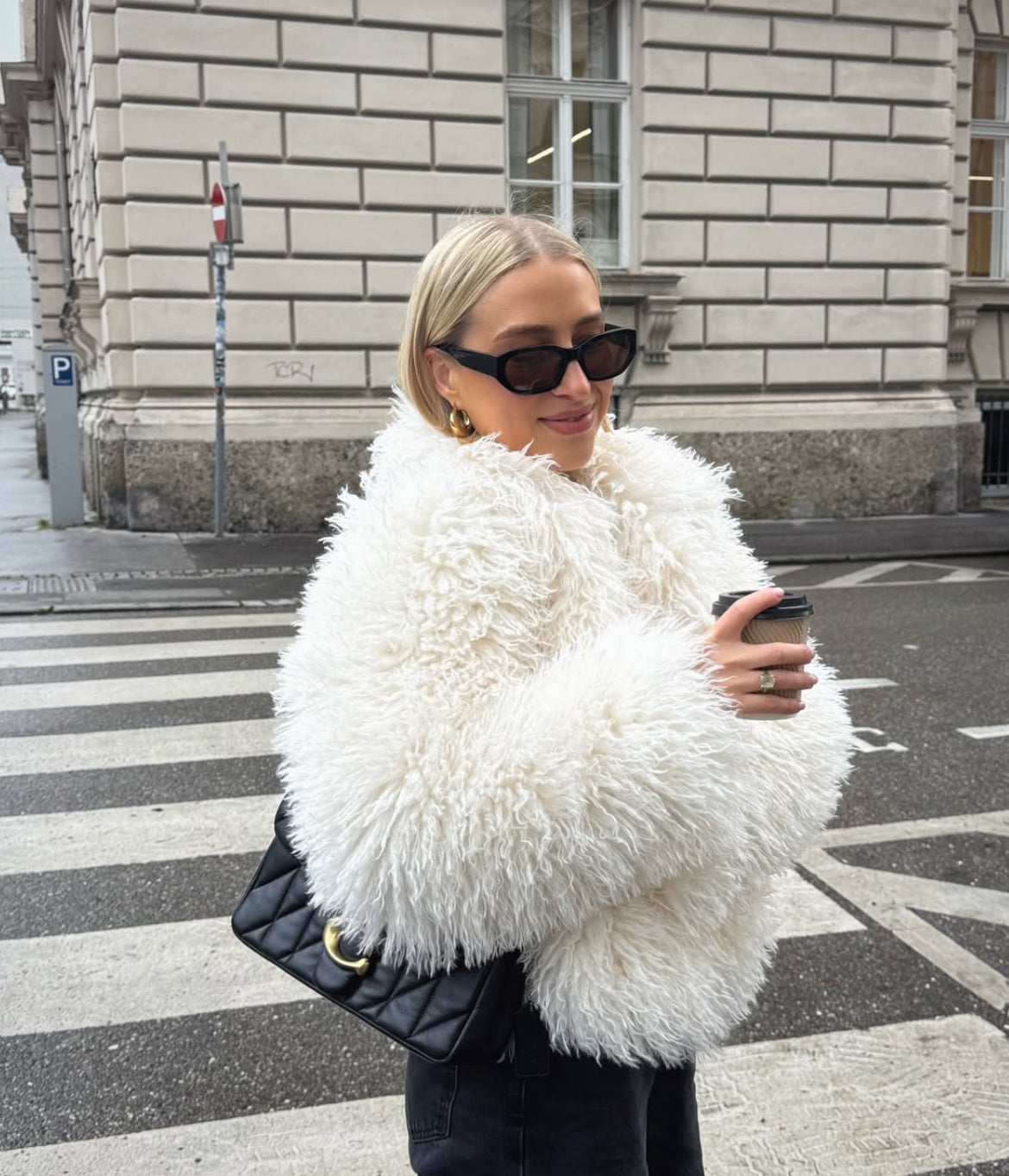 MONGOLIAN műszőrme kabát