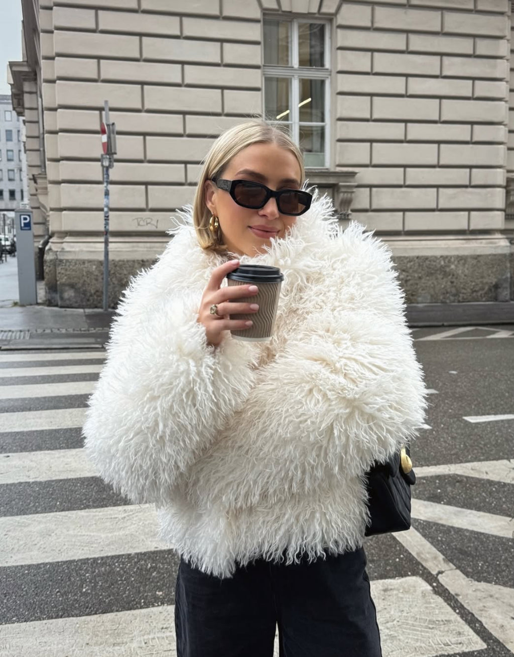 MONGOLIAN műszőrme kabát