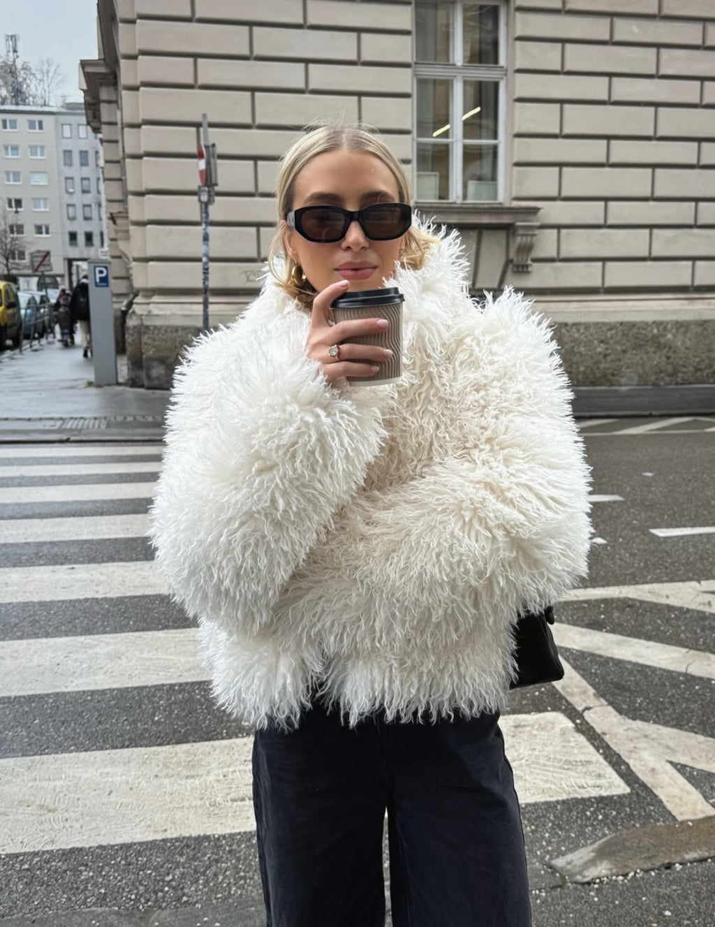 MONGOLIAN műszőrme kabát