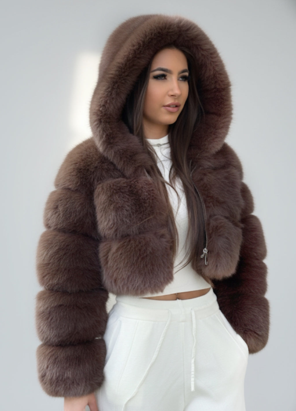 PETRA barna műszőrme kabát